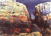 Childe Hassam The Gorge at Appledore painting